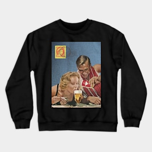 Another On Me - Surreal/Collage Art Crewneck Sweatshirt